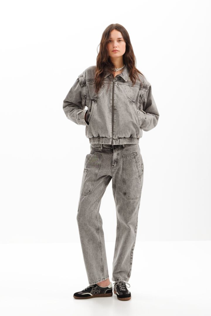 Chaqueta vaquera mangas desmontables | Desigual