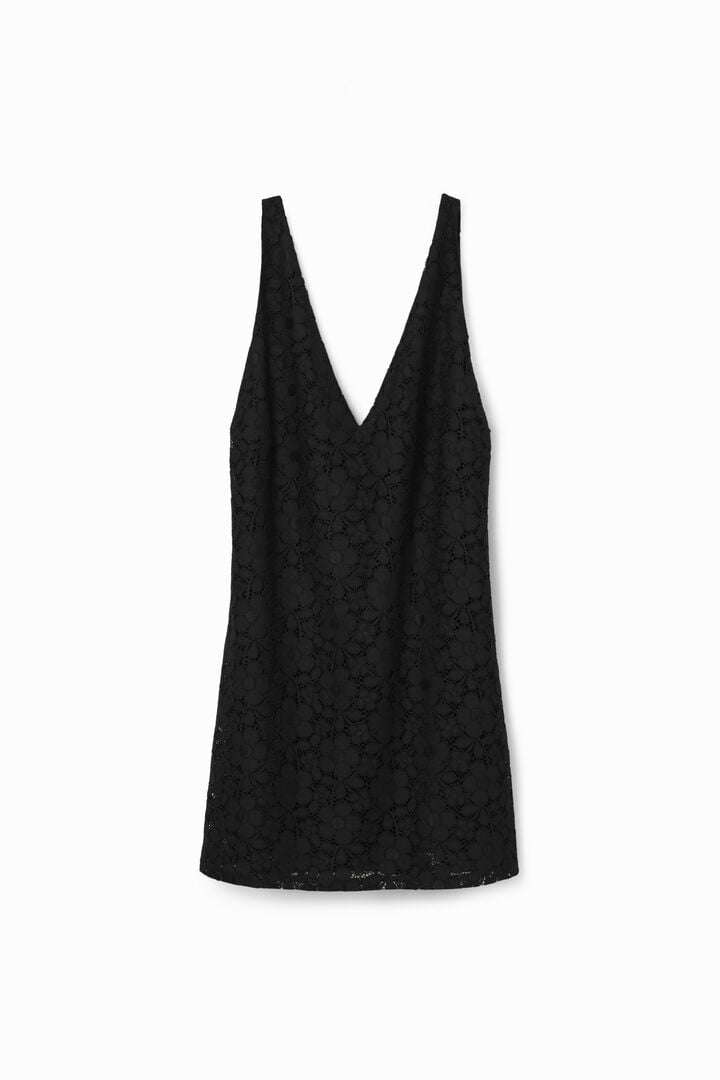 Floral lace mini dress | Desigual