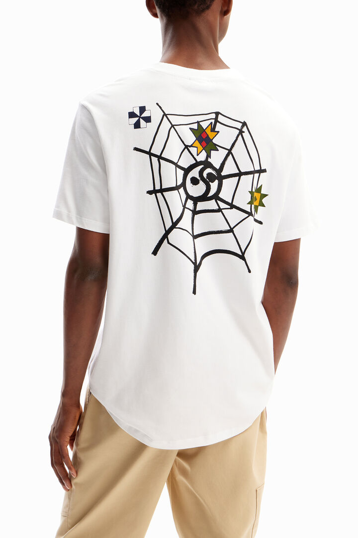 T-shirt met Love en pompoen | Desigual