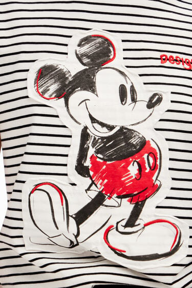 Camiseta rayas Mickey Mouse | Desigual