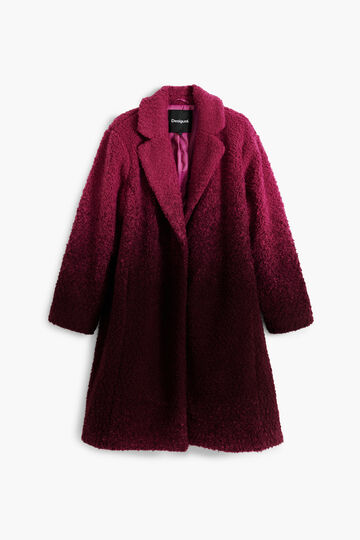 Abrigo rizo degradado | Desigual