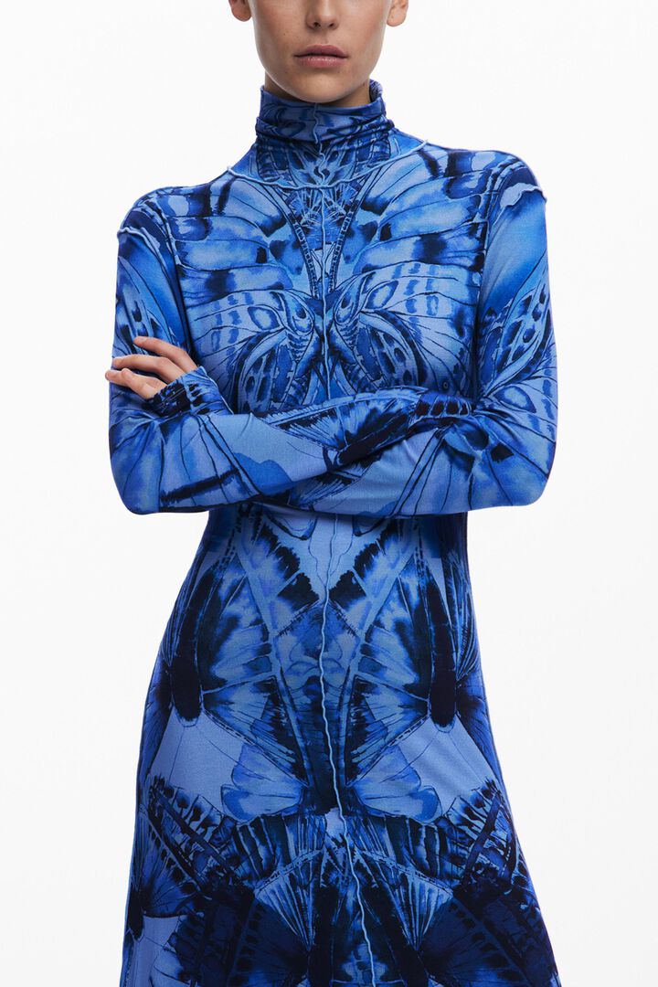 Butterfly maxi dress | Desigual