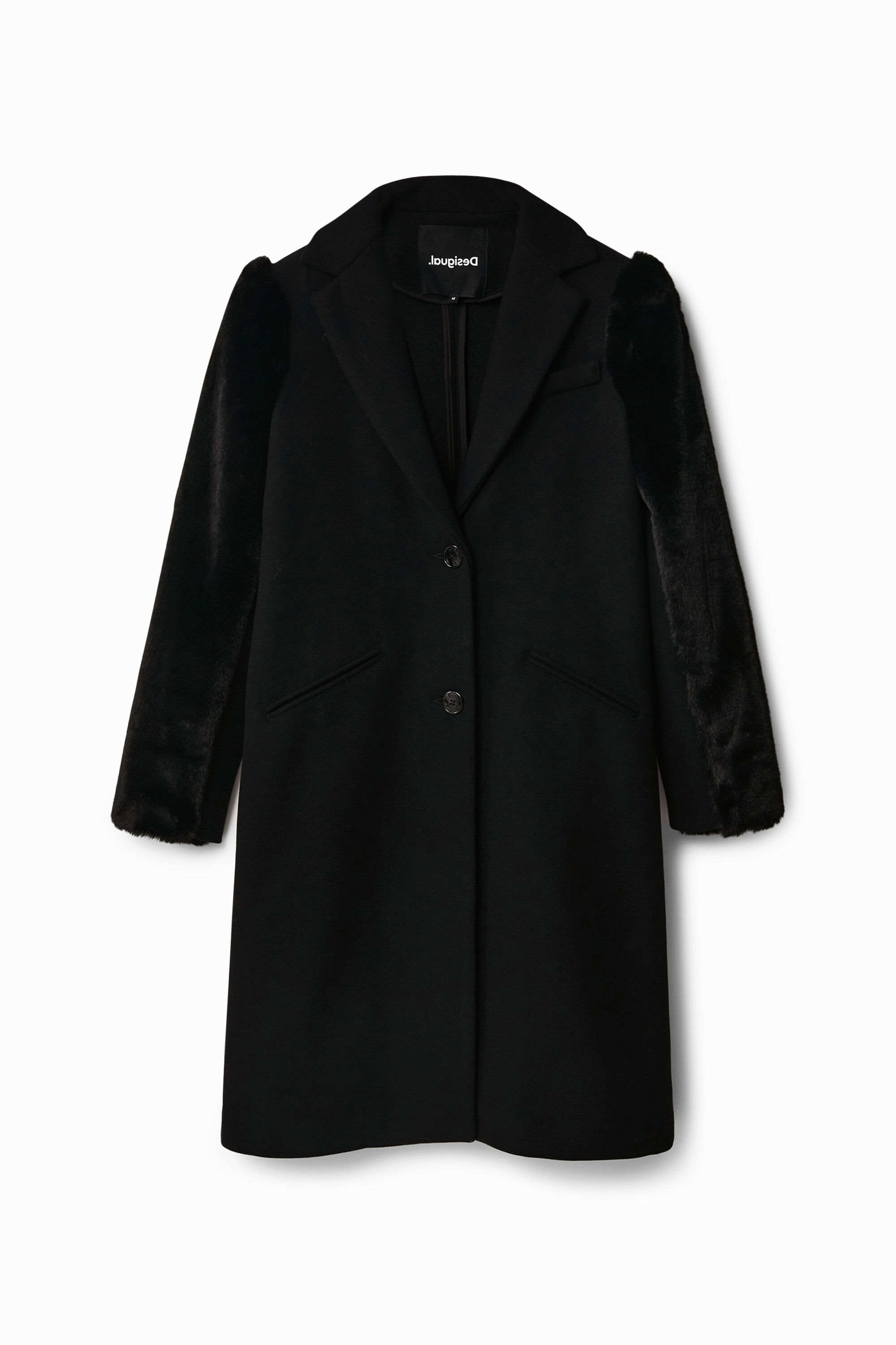 Desigual wool coat clearance