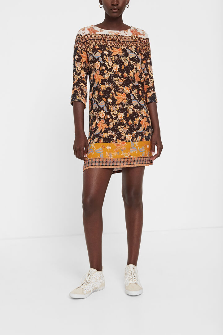 Short boho dress | Desigual