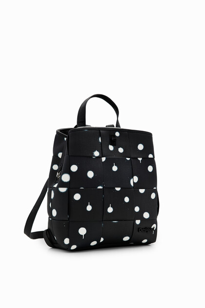 S woven droplets backpack