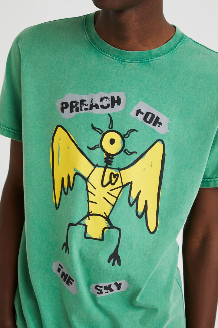 Short-sleeve angel T-shirt | Desigual