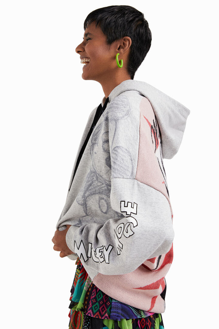 Sweat-shirt oversize Mickey Mouse | Desigual