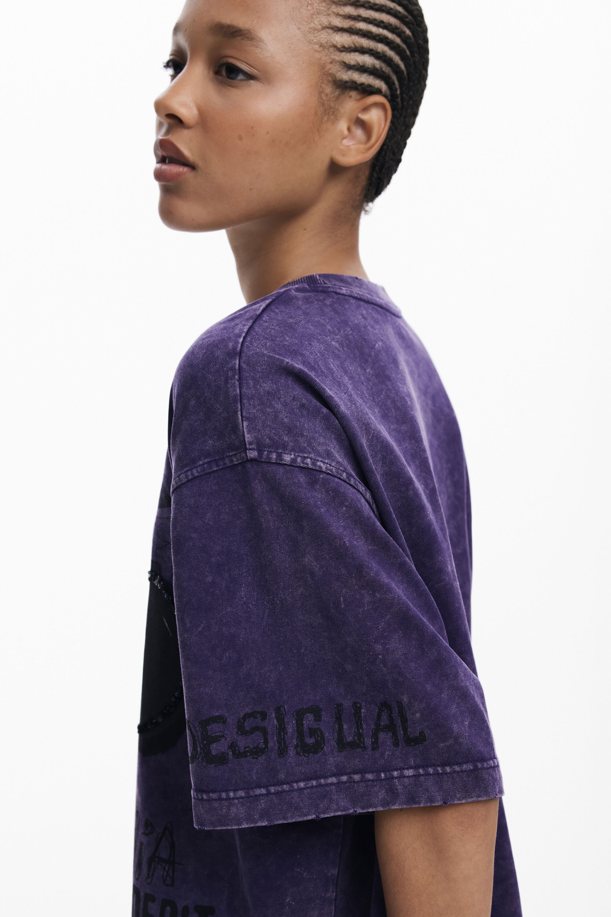 ミッキー™ FAME Tシャツ 女性用 I Desigual.com