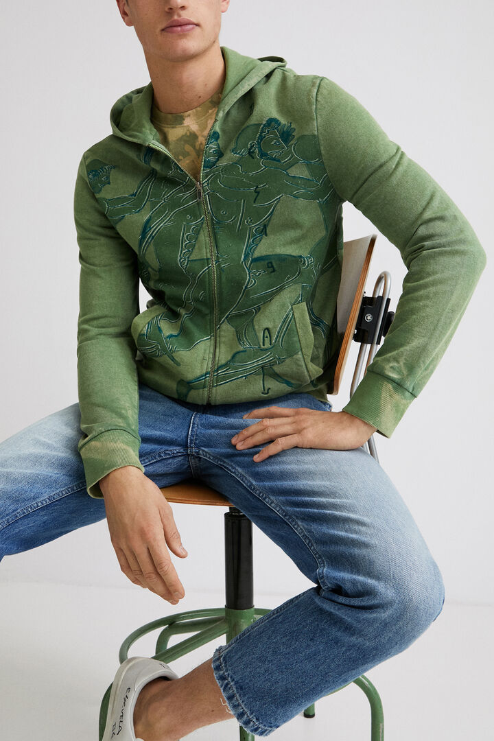 Cotton hoodie | Desigual