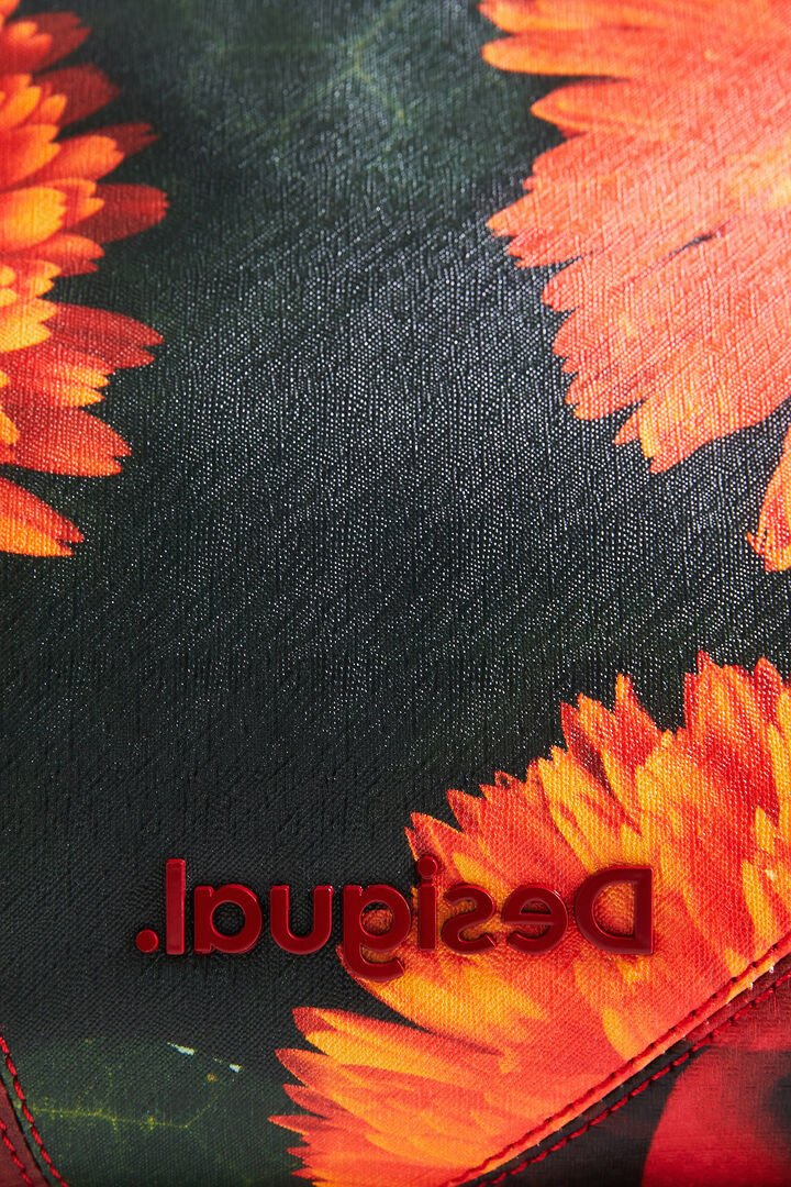 Large flowers sling bag | Desigual