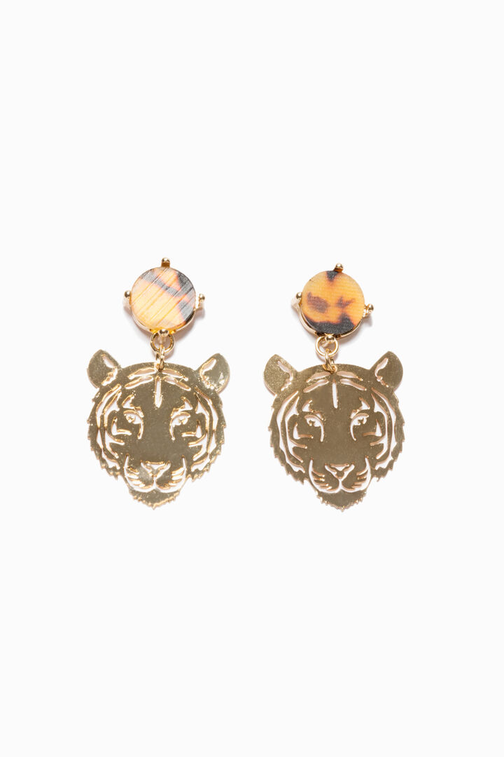 Tigre Head Earrings | Desigual