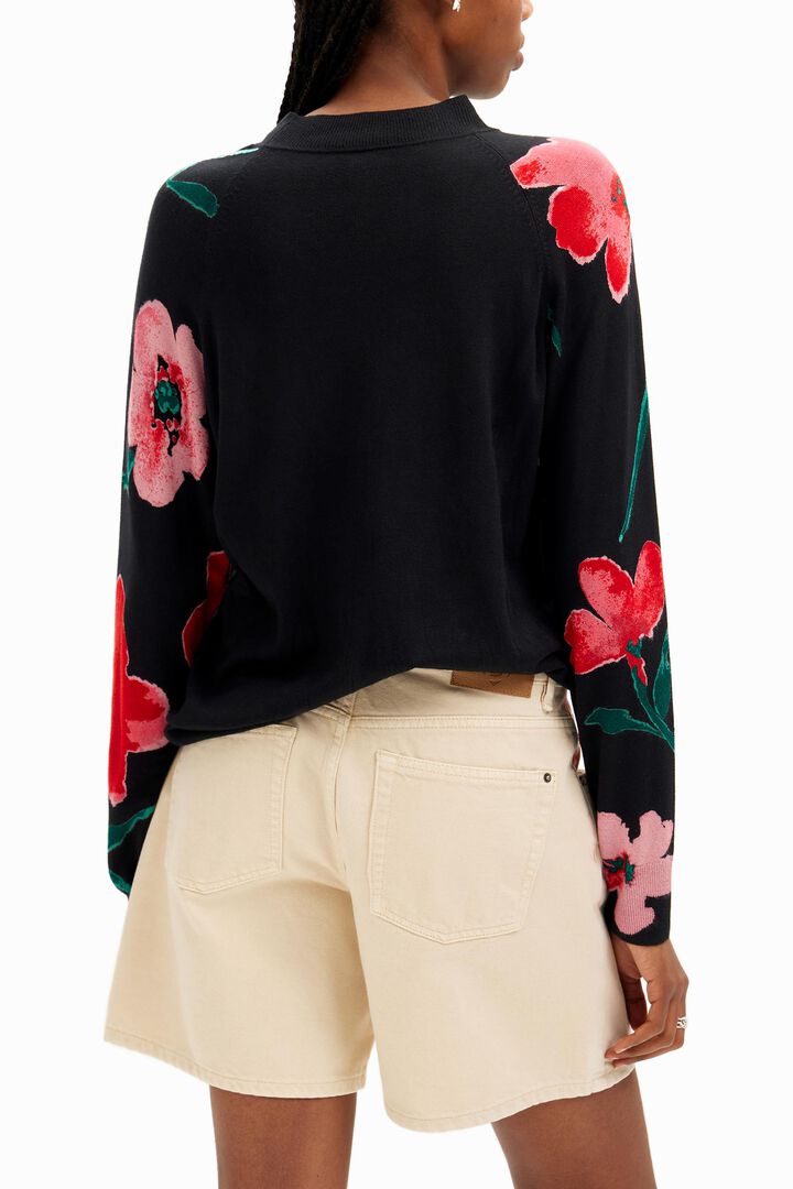 Watercolour floral pullover | Desigual