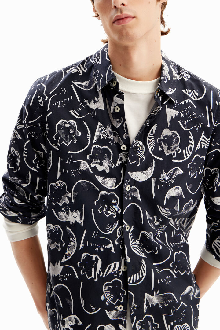 Arty poplin shirt | Desigual