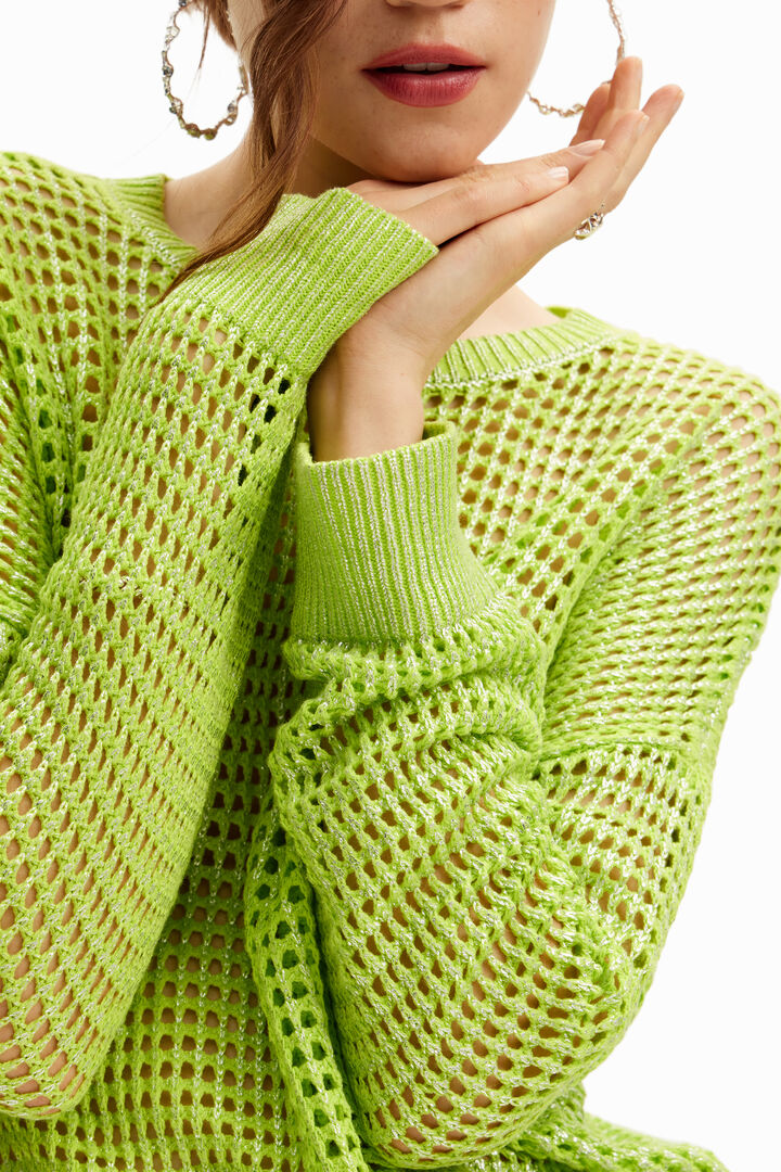 Textured knit sweater | Desigual