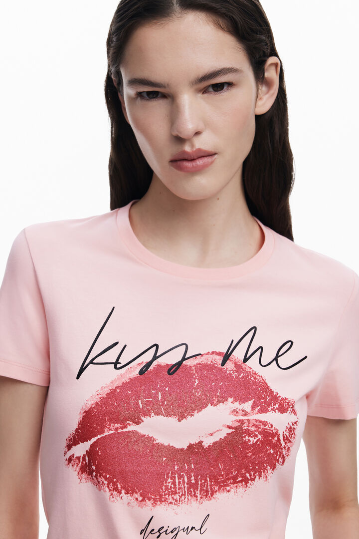 "Kiss Me" majica | Desigual