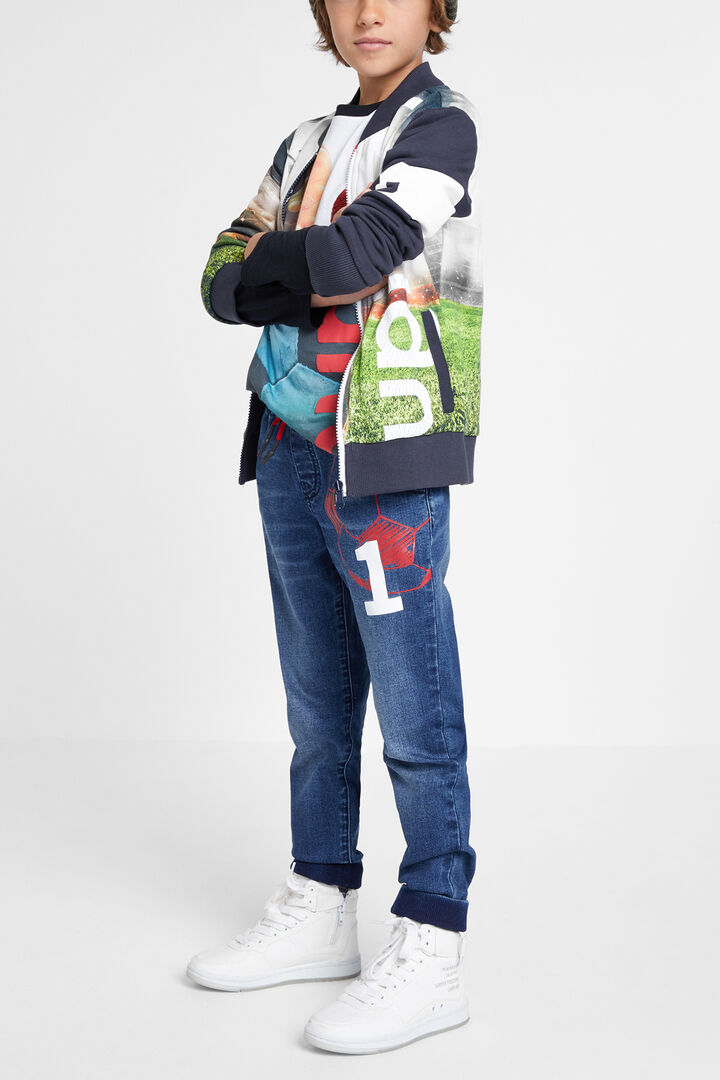 Reversible football sweatshirt | Desigual