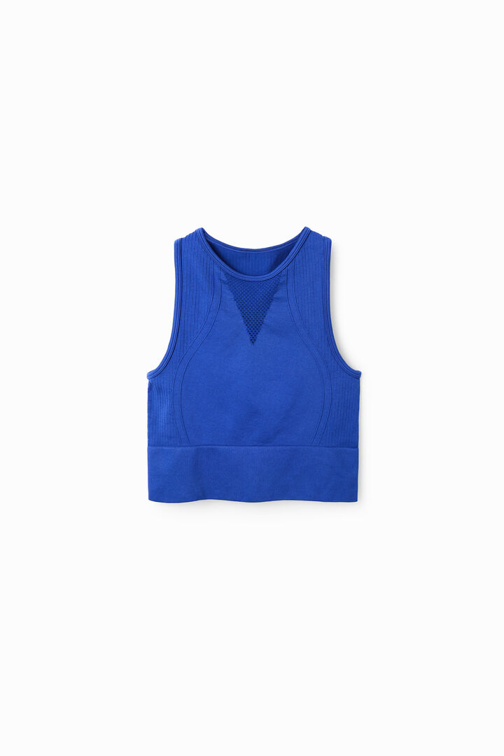 Short stretch sport top | Desigual