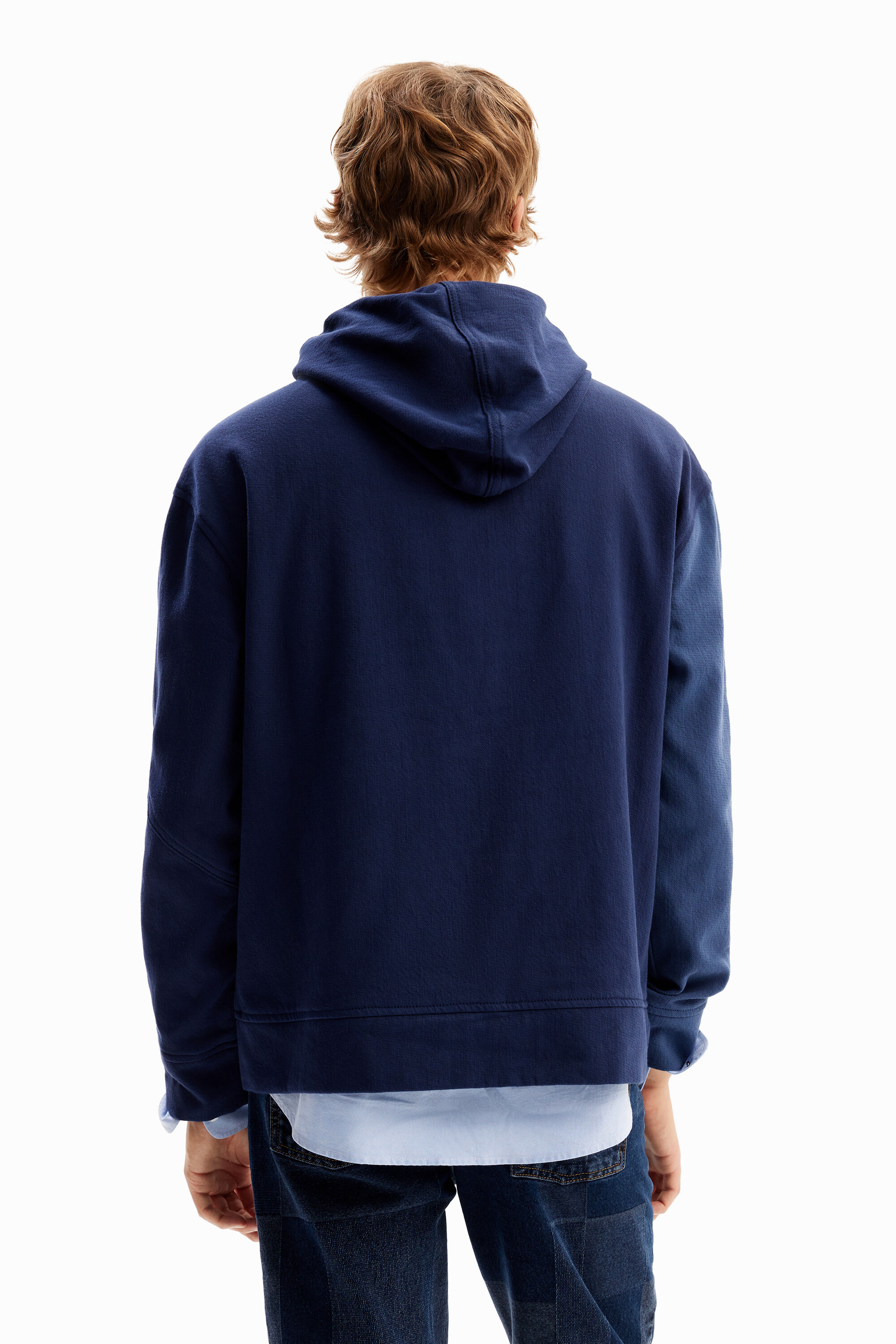 Two tone hoodie Men s I Desigual