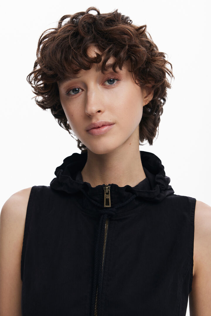 Utility dress with hood | Desigual