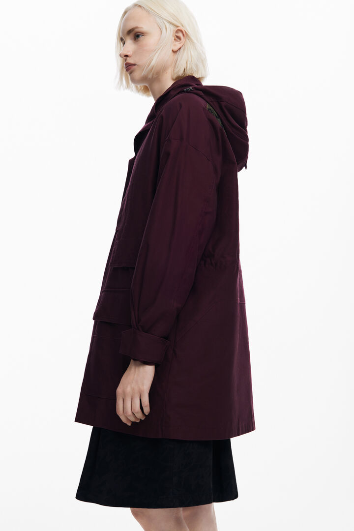 Long jacket with patches | Desigual