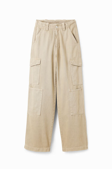 Long cargo trousers | Desigual