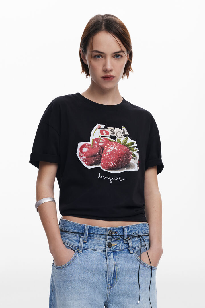 Fruit logo T-shirt