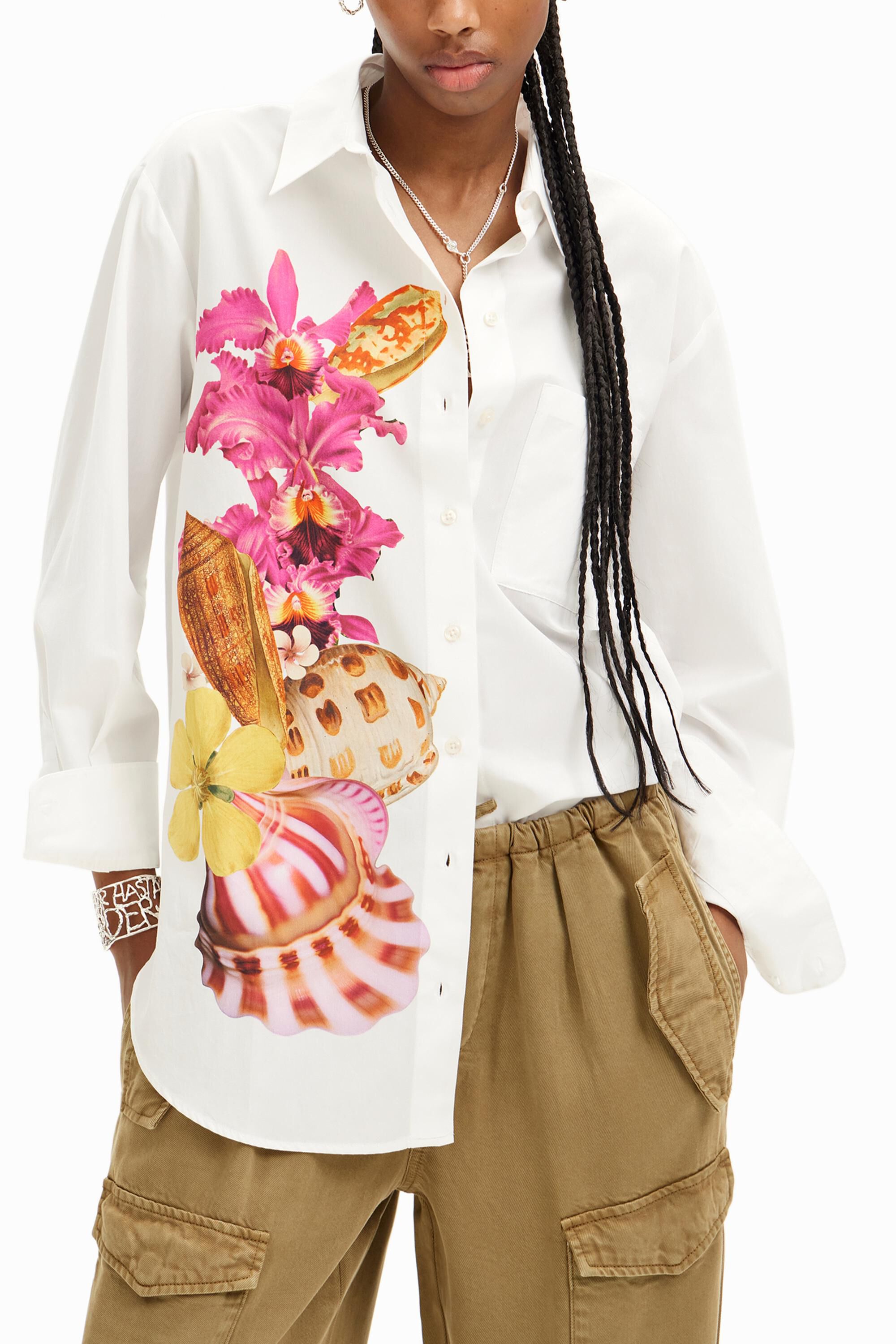M. Christian Lacroix シャツ SHELL M. Christian Lacroix shells shirt women's | Desigual.com