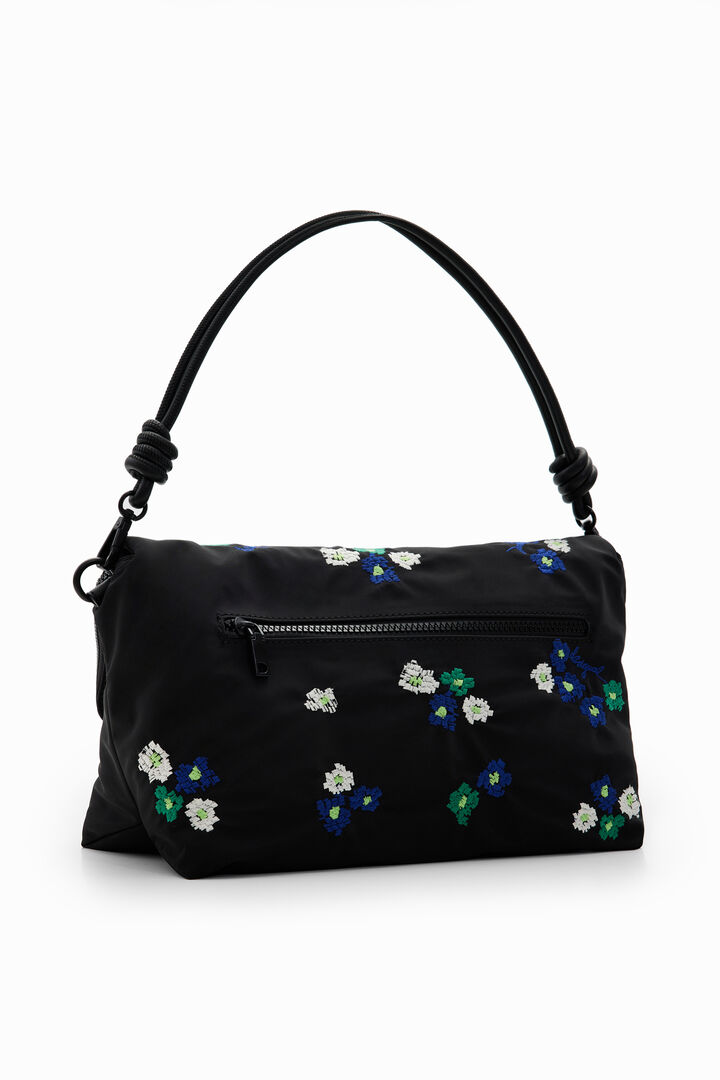 Large floral crossbody bag | Desigual