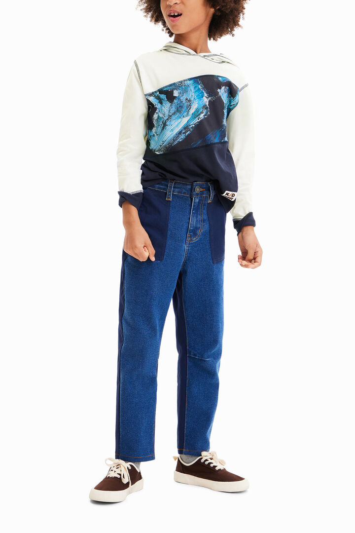 Samarreta caputxa patch | Desigual