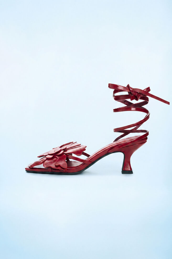 Sandale appliques fleur