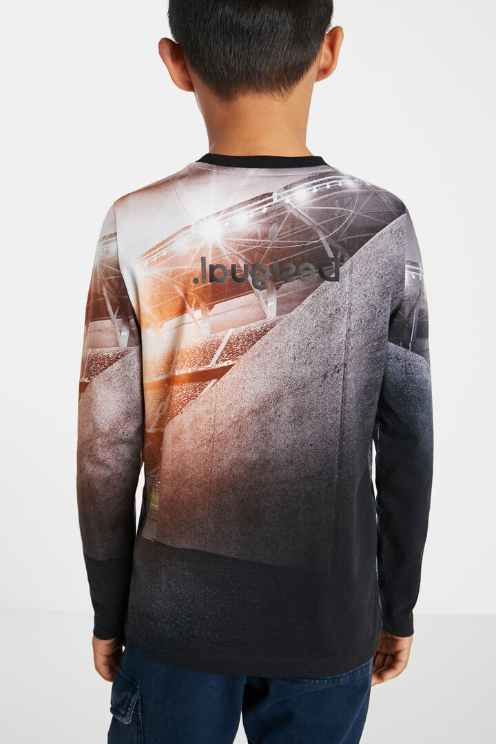 Cotton T-shirt photographic print | Desigual