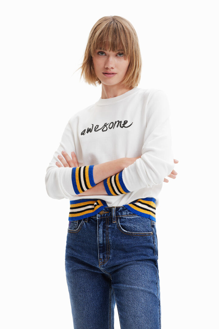 "Awesome" jumper | Desigual