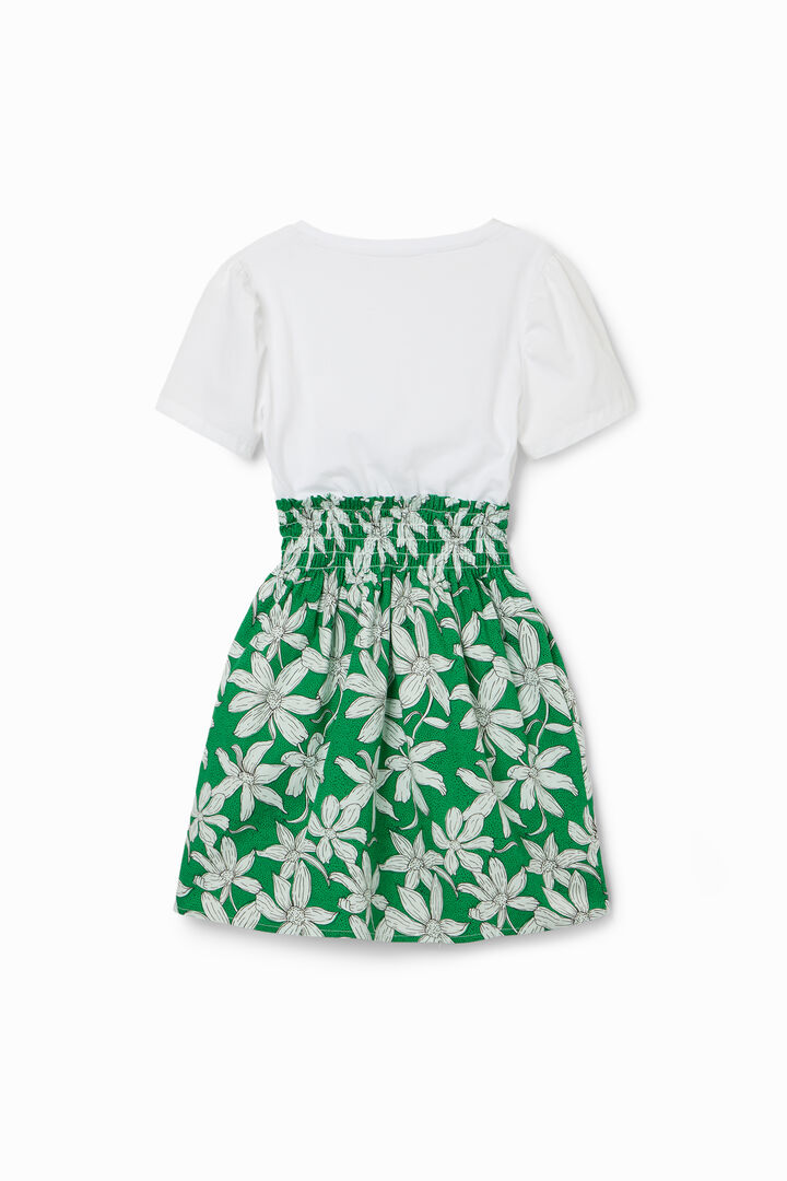 Combination floral dress | Desigual