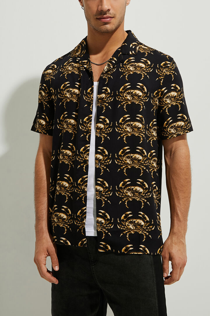 Camisa resort cuello cutaway | Desigual