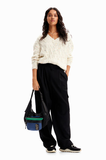 Jersey oversize trenes | Desigual