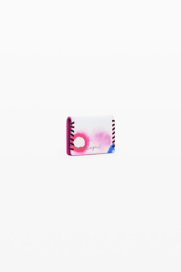 Small wallet with topstitching | Desigual
