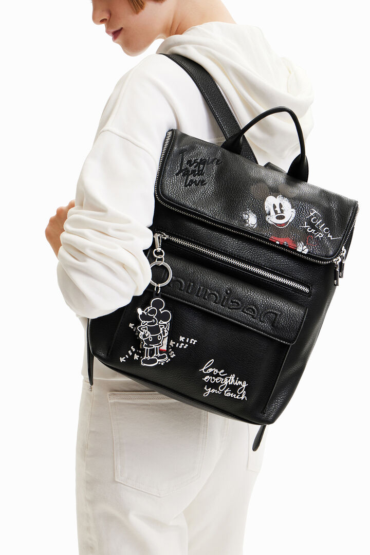 Midsize Disney's Mickey Mouse backpack | Desigual