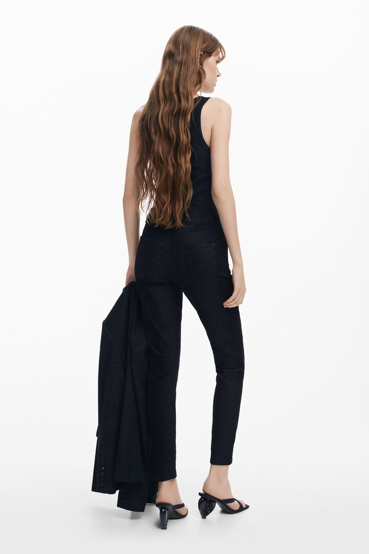 Slim denim pants | Desigual