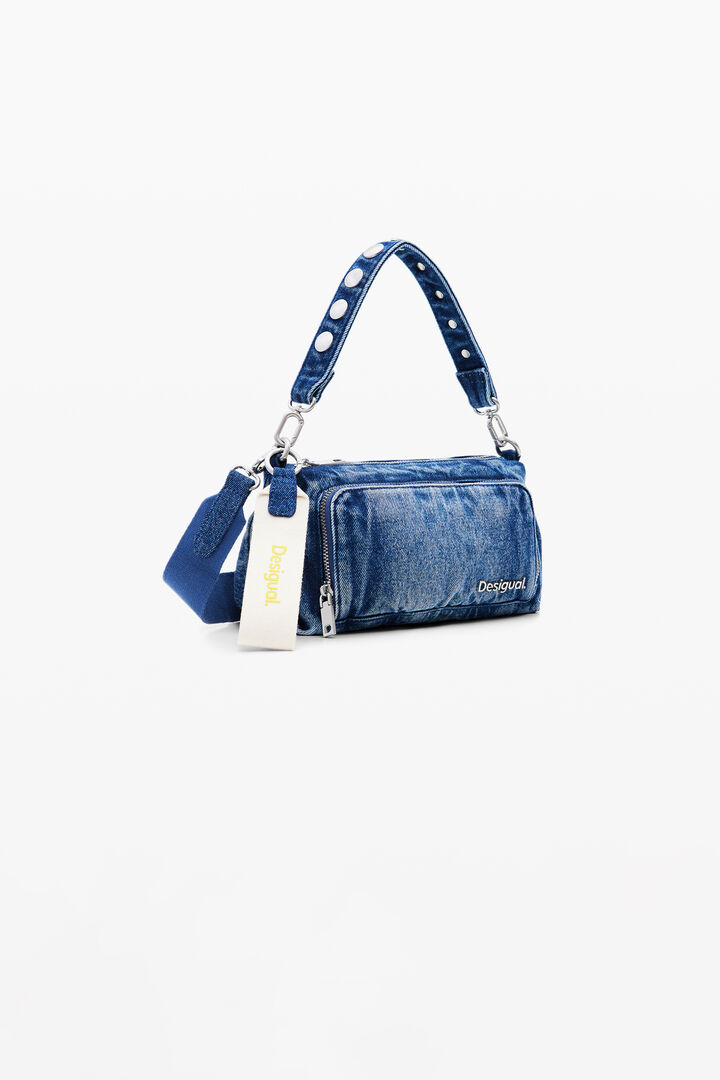 Small denim crossbody bag | Desigual