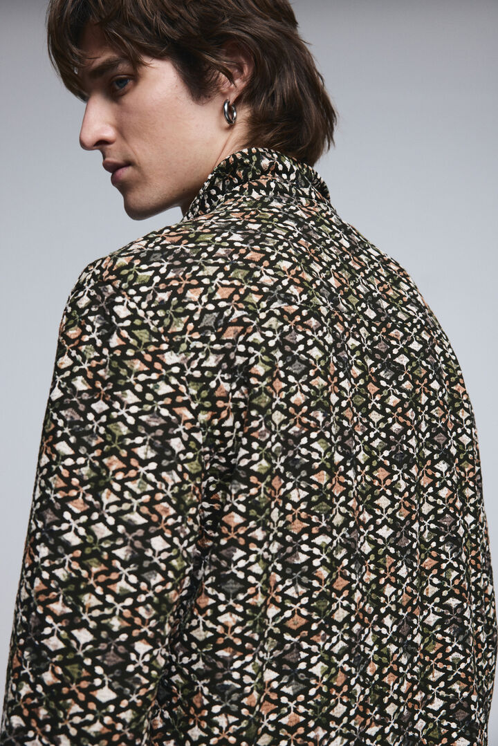 Jacquard men's shirt | Desigual