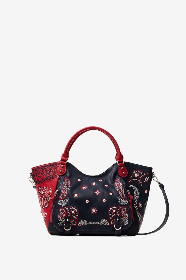 Bolso bordado paisley | Desigual