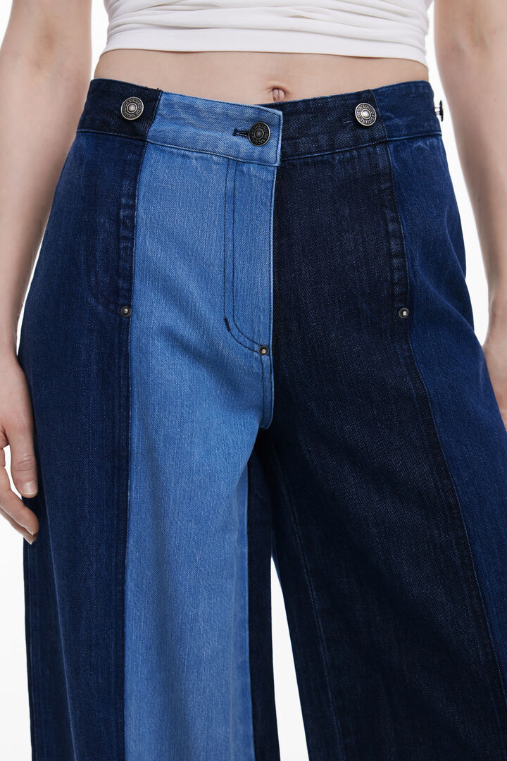 Jean Wide Leg à panneaux | Desigual