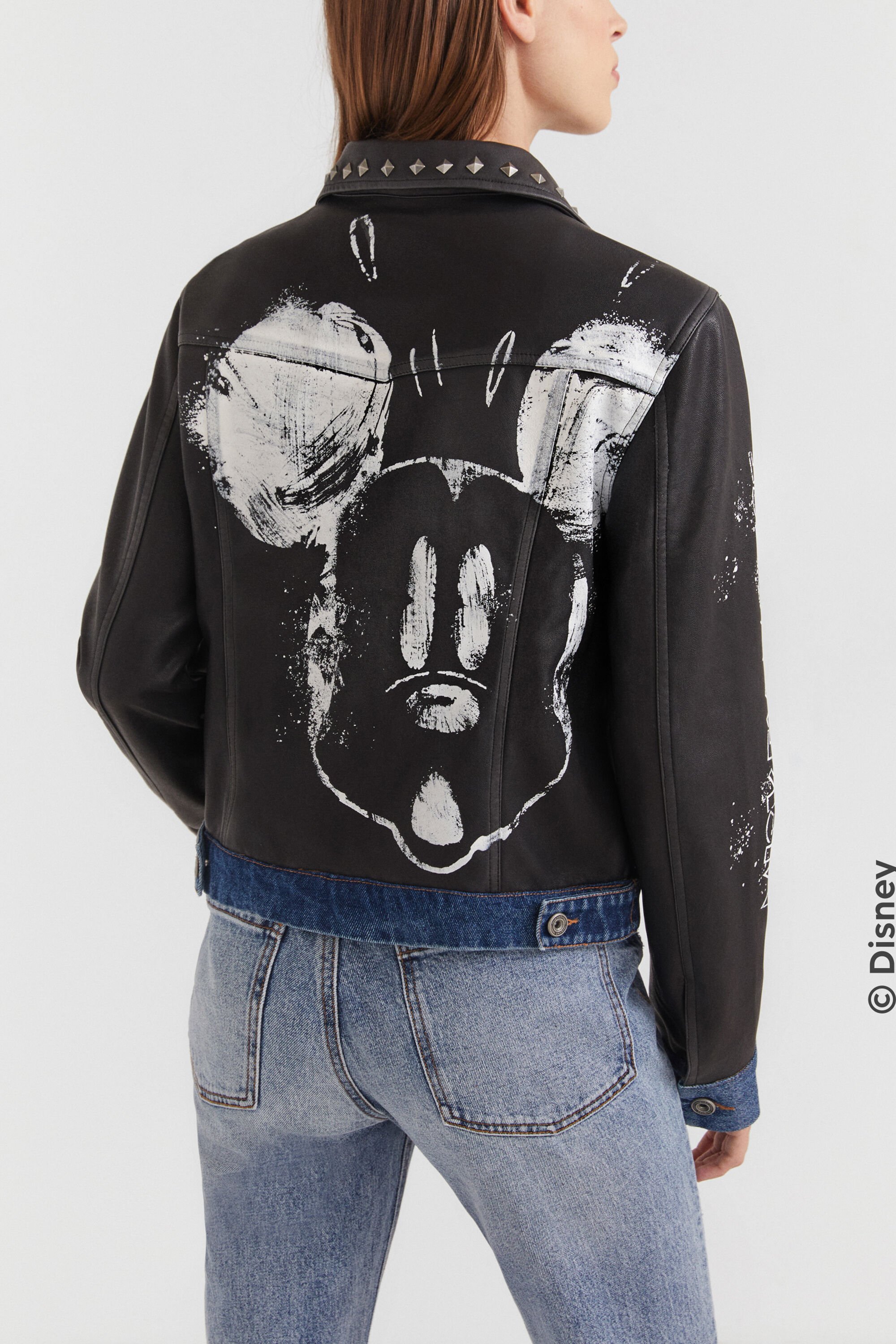 Mickey Mouse hybrid quilted jacket