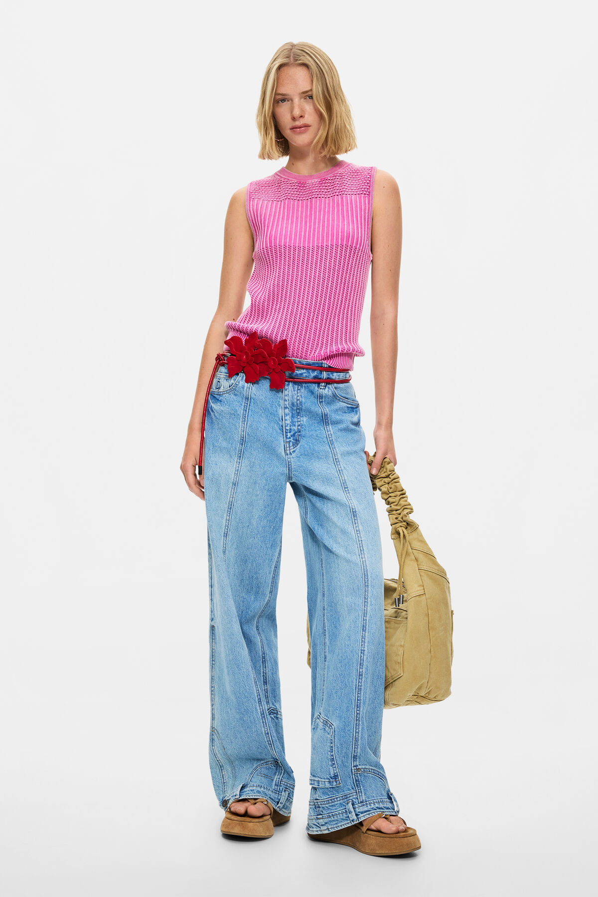 逆効果のストレートジーンズ 女性用 I Desigual.com