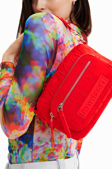 Petit sac à bandoulière zig-zag | Desigual