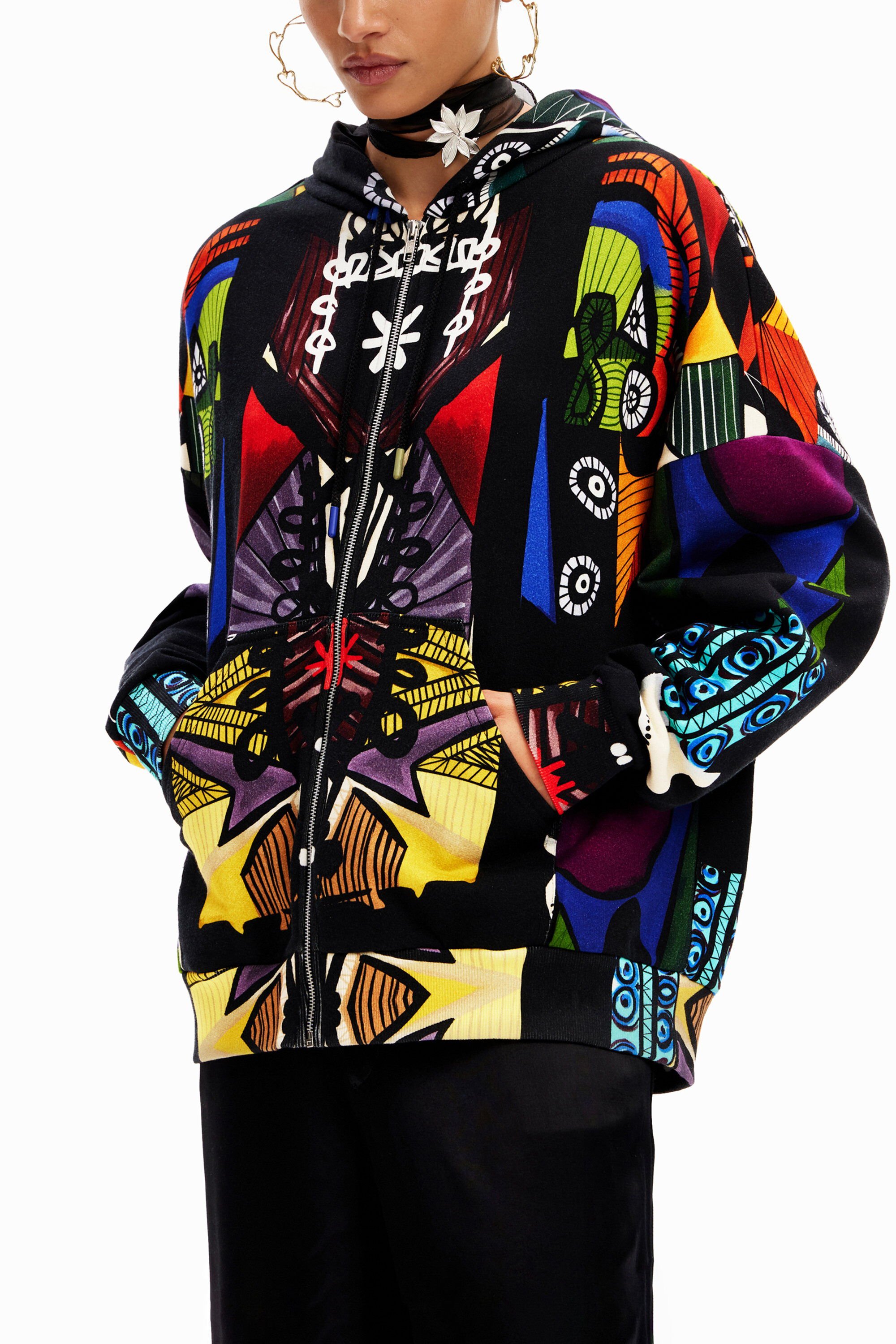 Desigual M. Christian Lacroix arty hoodie