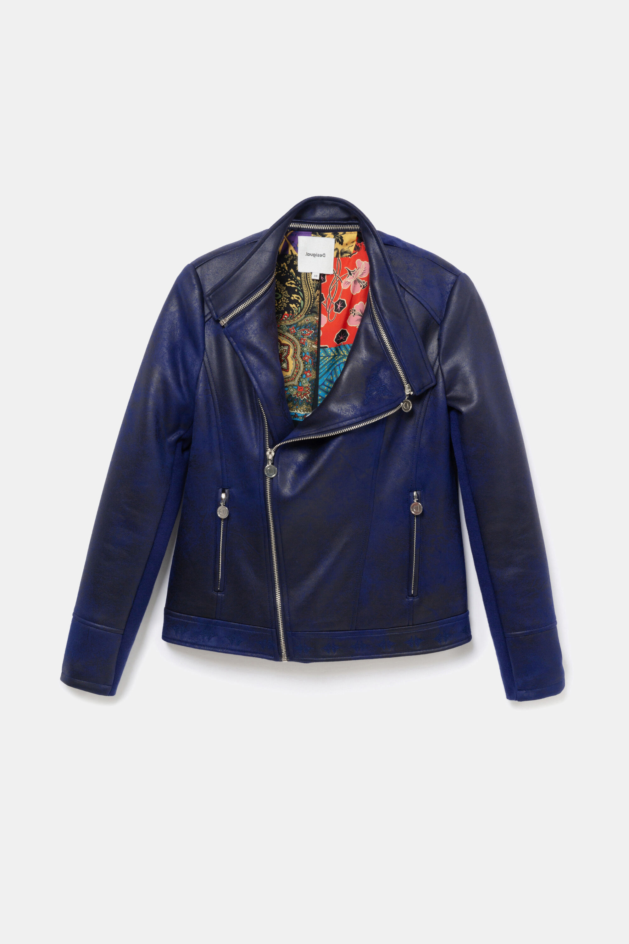 desigual blue jacket