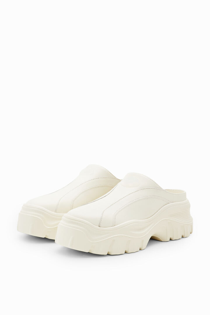 Chunky leather clogs | Desigual