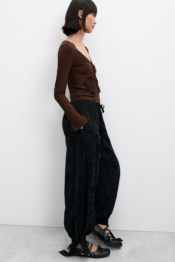 pantalon ballon en lyocell