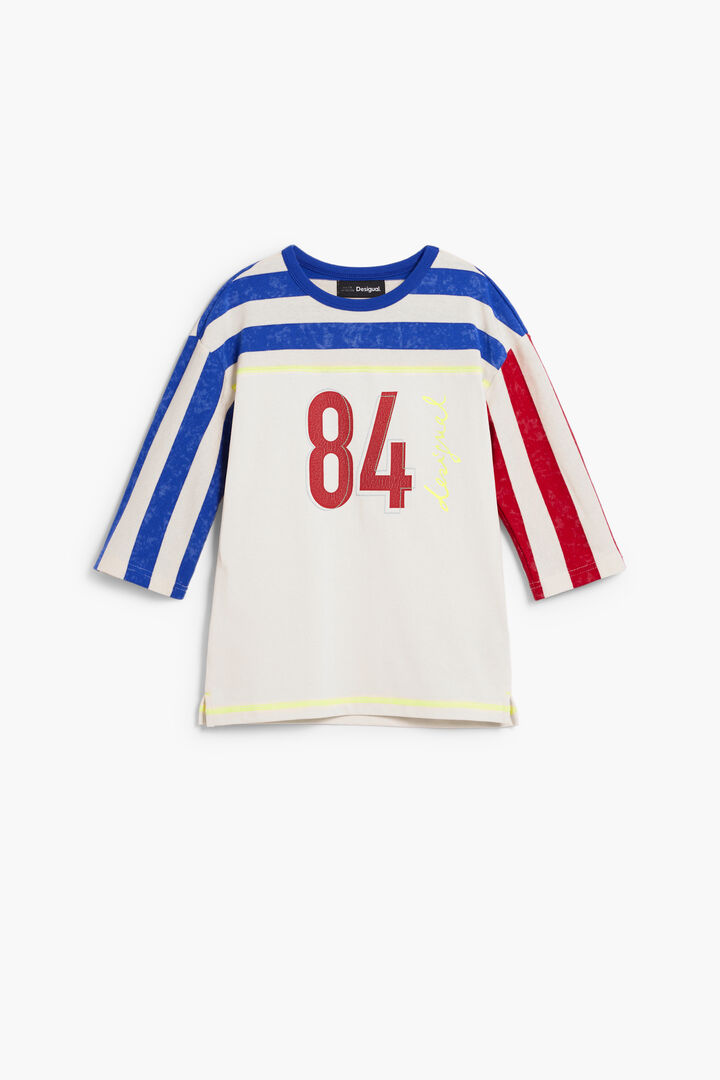 3/4 sleeve striped T-shirt | Desigual